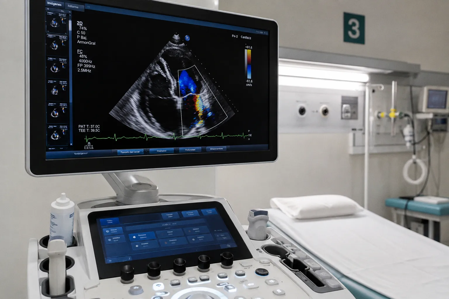Inteligencia artificial para guiar ecocardiografías y detectar estenosis aórtica