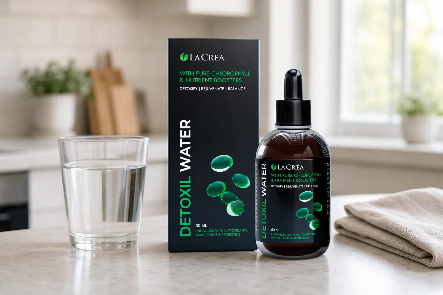 Detoxil water parasites — el envase en el día a día