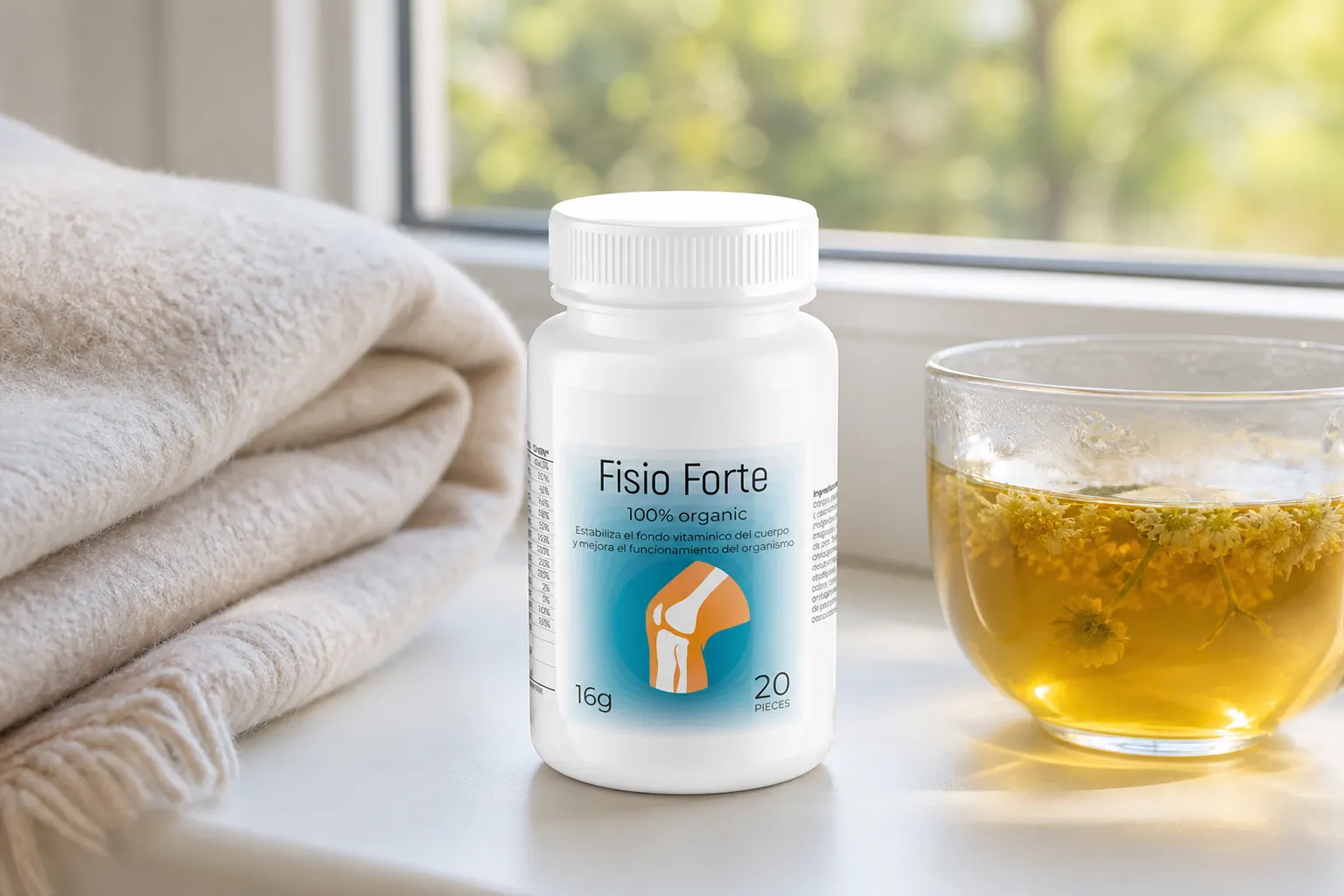 Fisio Forte — el envase en el día a día