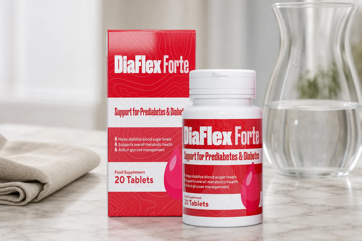 DiaFlex Forte — el envase en el día a día