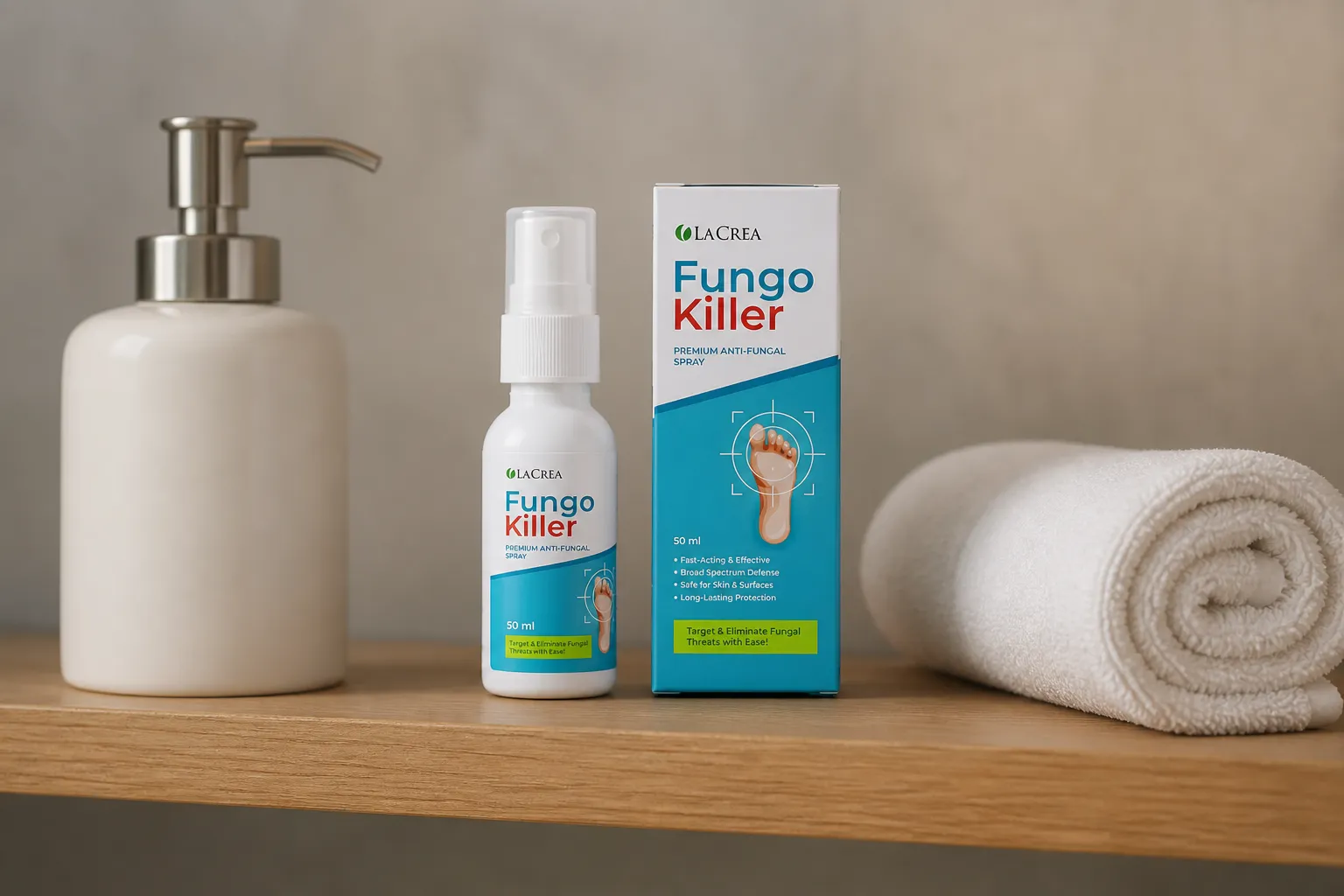 Fungokiller — el envase en el día a día