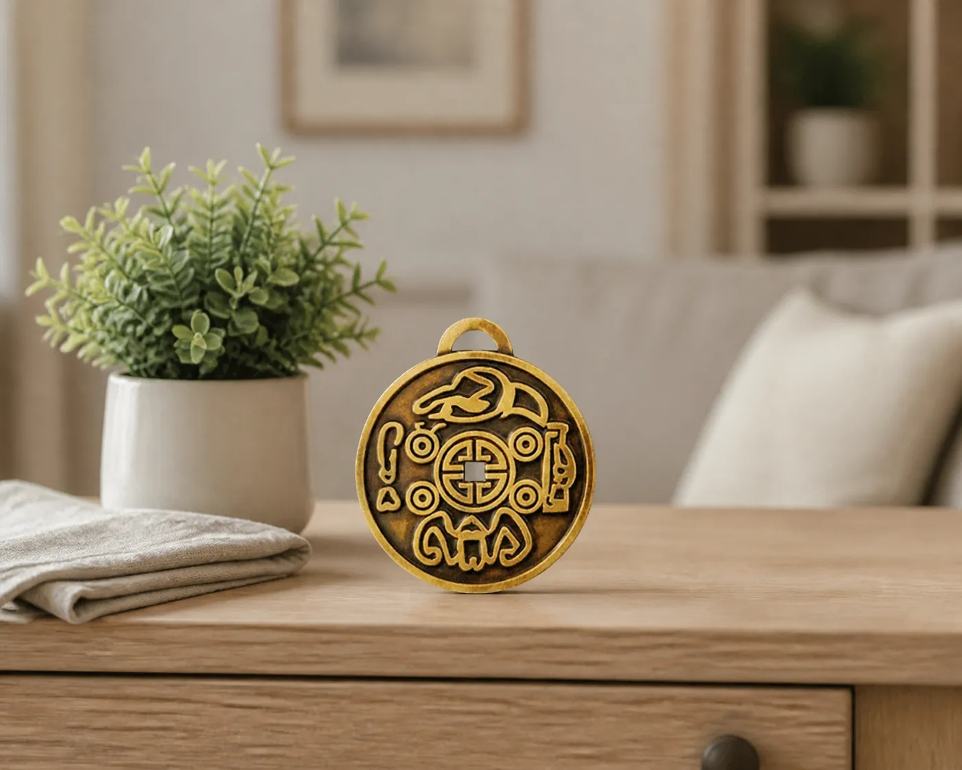 Money Amulet — el envase en el día a día