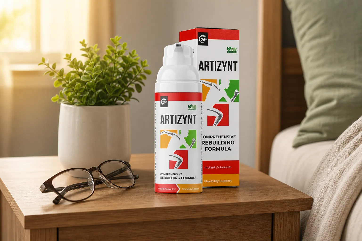 ArtiZynt Gel — el envase en el día a día