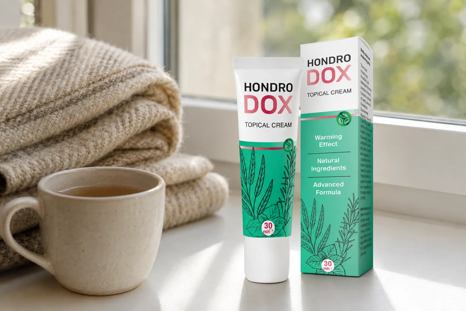 Hondrodox — el envase en el día a día