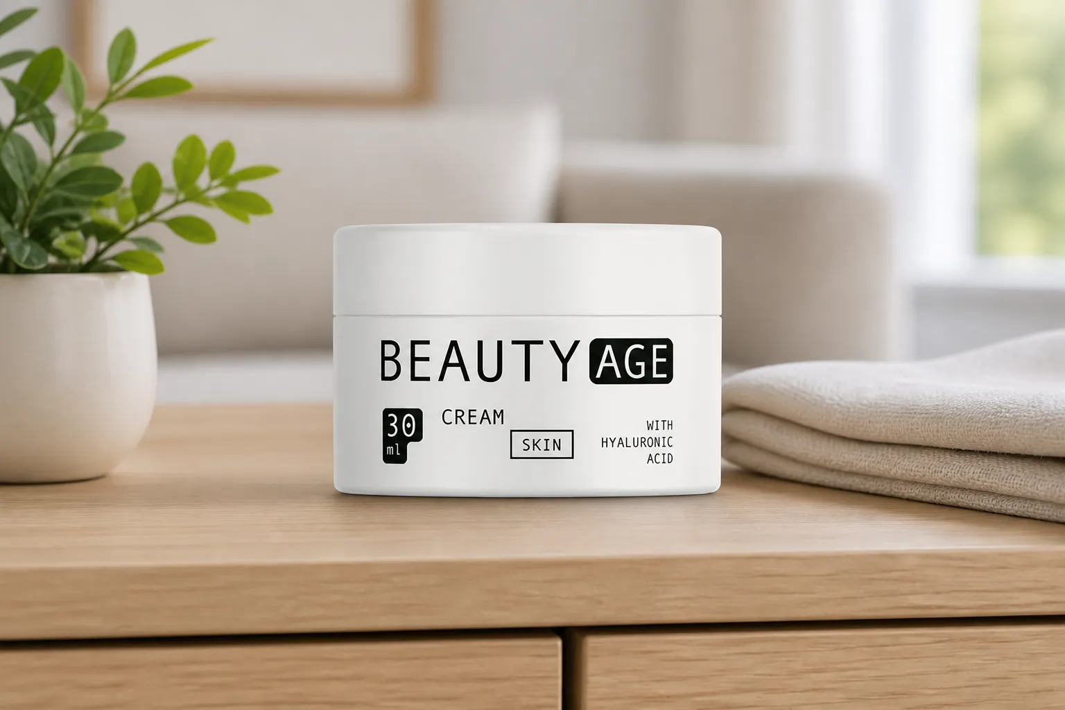 Beauty Age Skin — el envase en el día a día