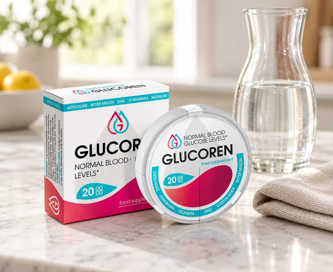 Glucoren — el envase en el día a día