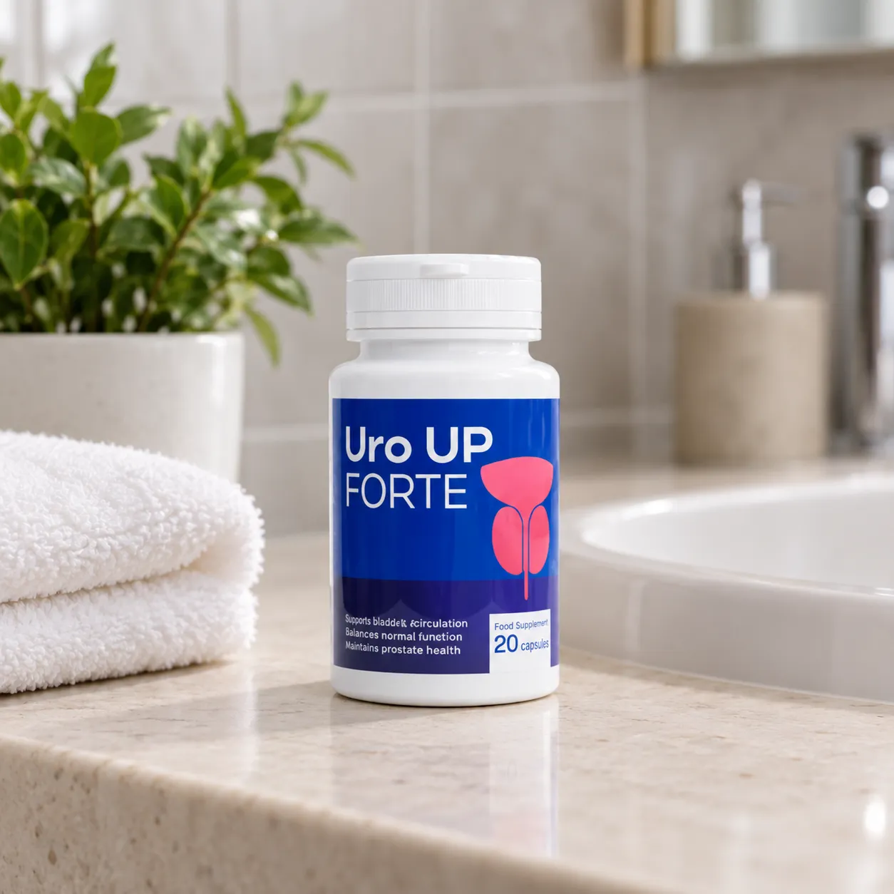 Uro UP Forte — el envase en el día a día