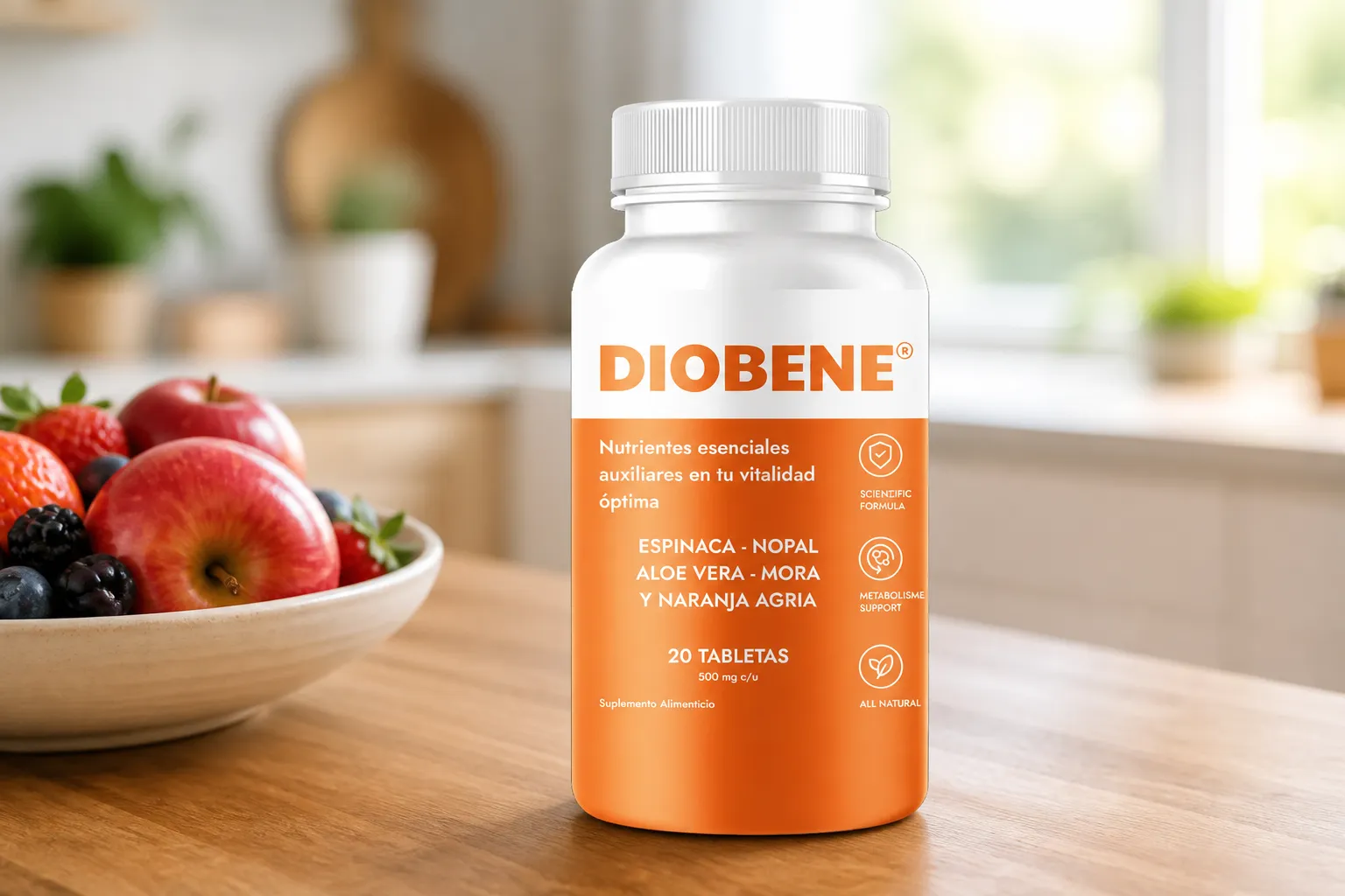Diobene — el envase en el día a día