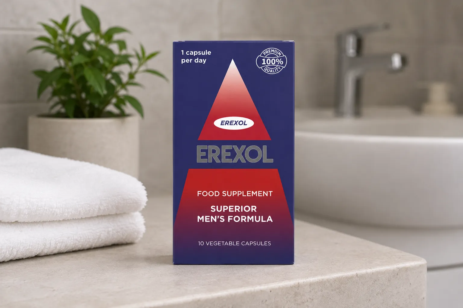Erexol — el envase en el día a día