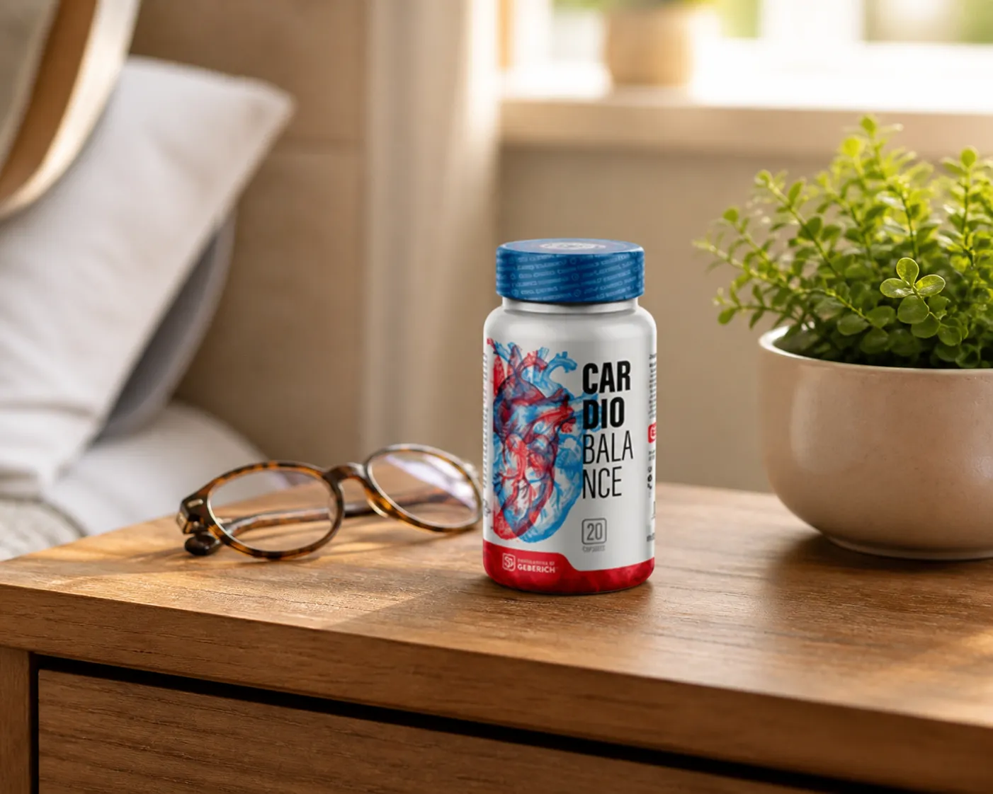 CardioBalance — el envase en el día a día