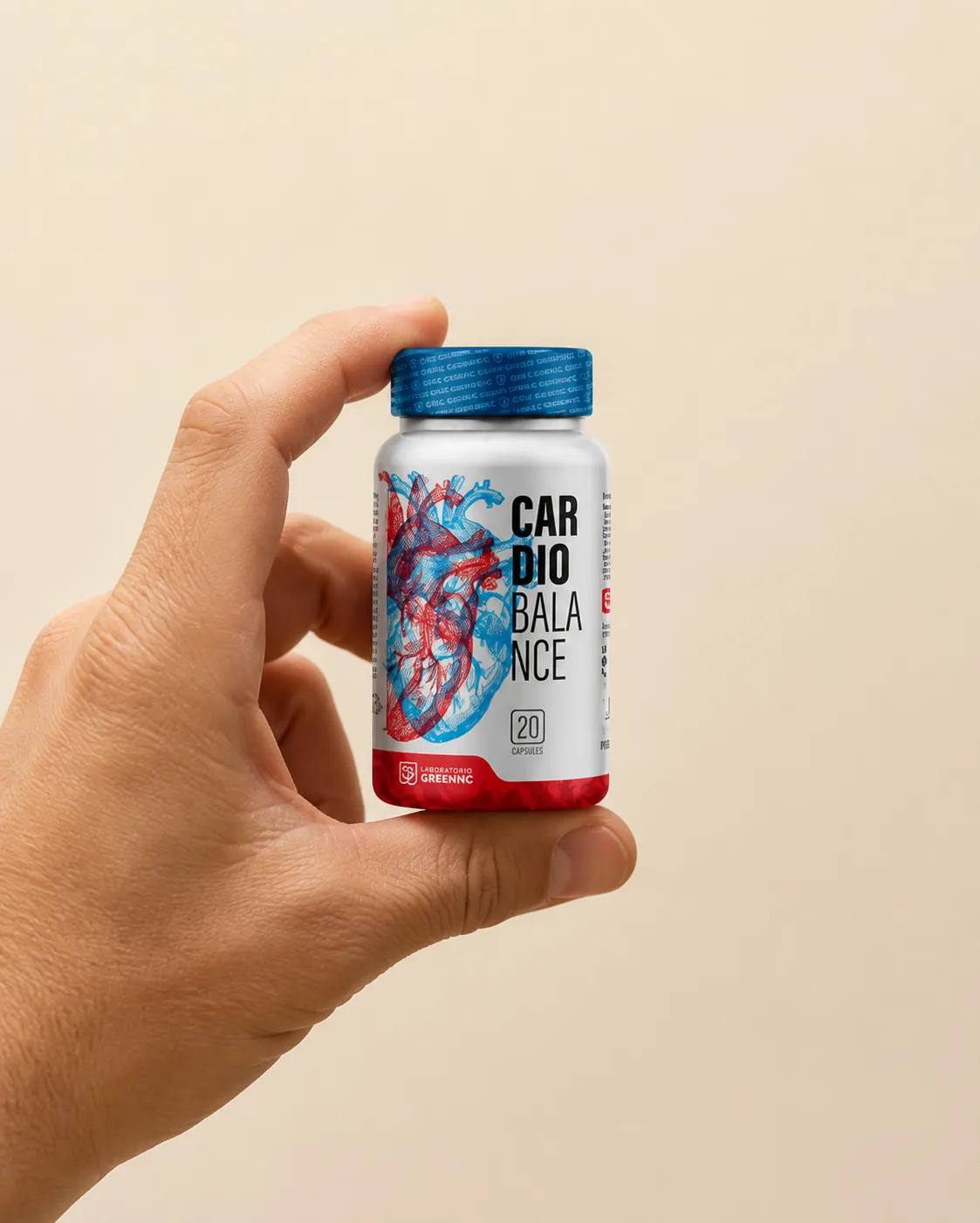 CardioBalance — el envase en la mano