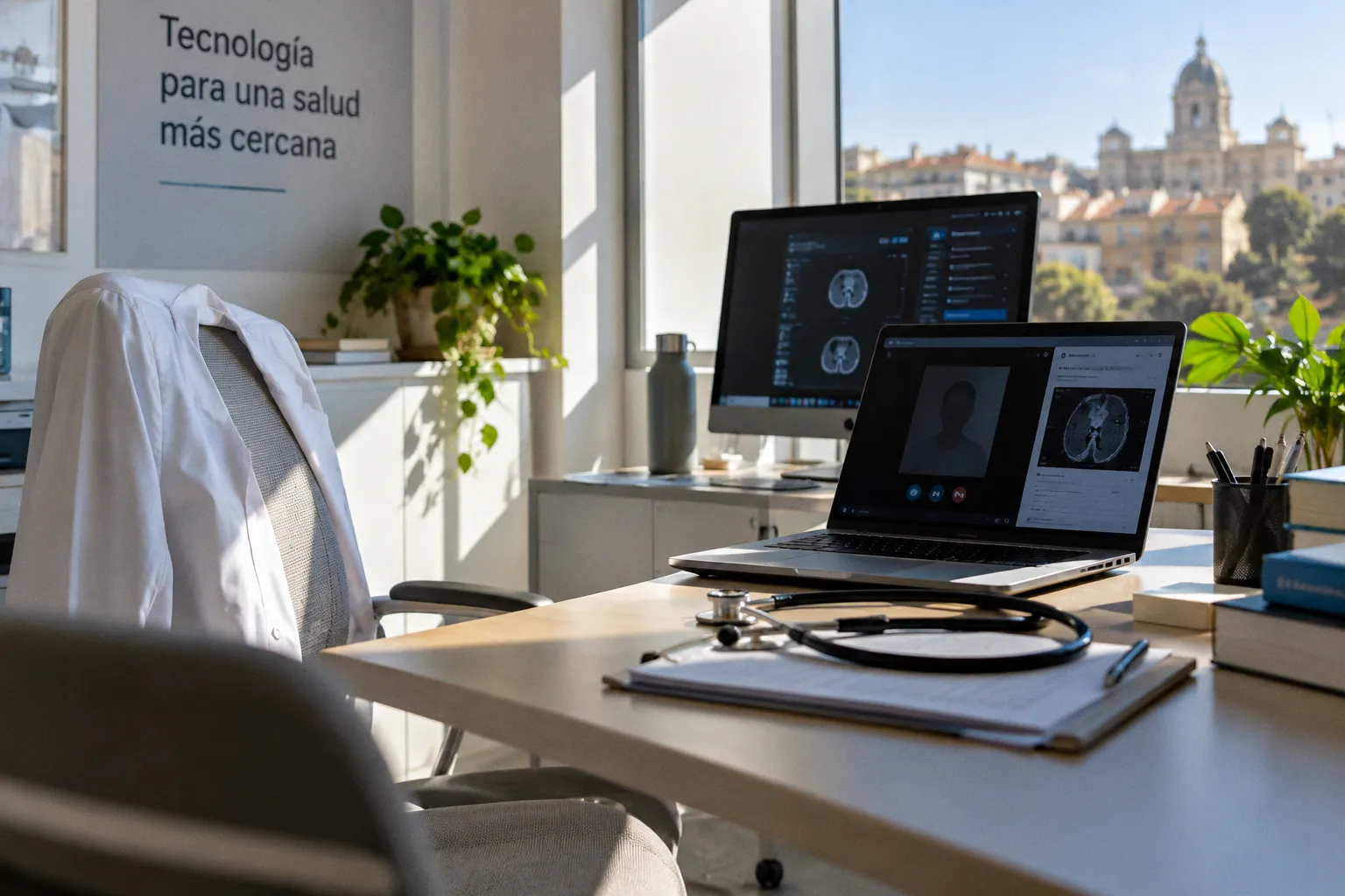 Telemedicina e IA: cómo la tecnología optimiza la gestión clínica sin sustituir al facultativo